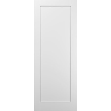 SARTODOORS Slab Interior Door, 42" x 96", White QUADRO4111S-WS-4296
